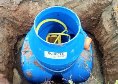 Установка автономной канализации Дочиста Профи 6 ПР в Лебедево - Лайф компанией СвайБурВод