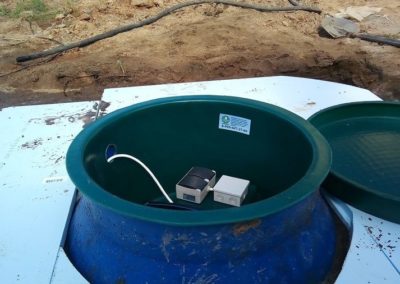 Установка компрессора в автономной канализации Дочиста Профи 6 ПР от СвайБурВод